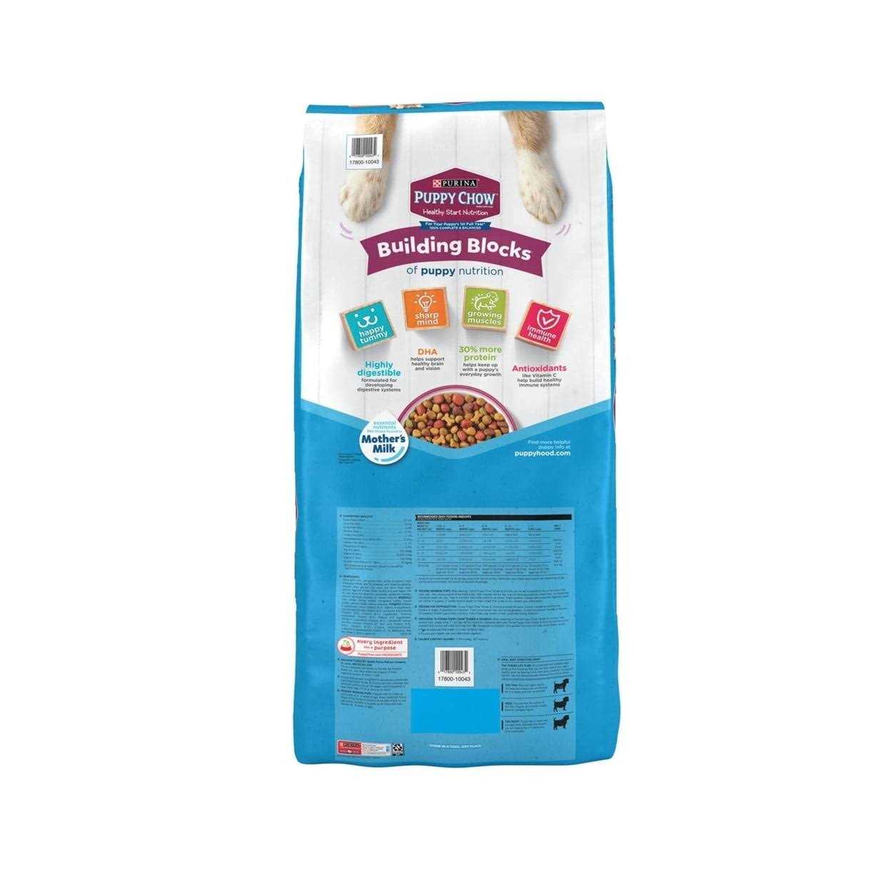 Purina Puppy Chow Tender Crunchy Real Beef Dry Puppy Food - Healthber
