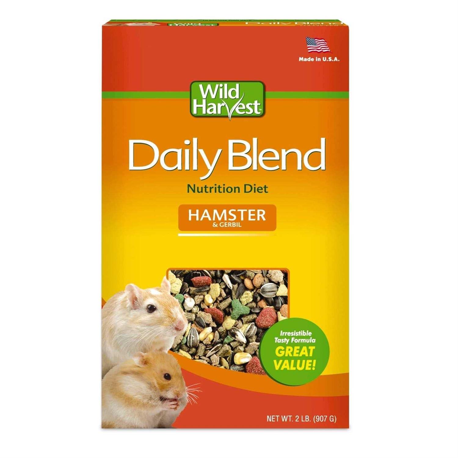 Wild Harvest Daily Blend Hamster & Gerbil - Healthber
