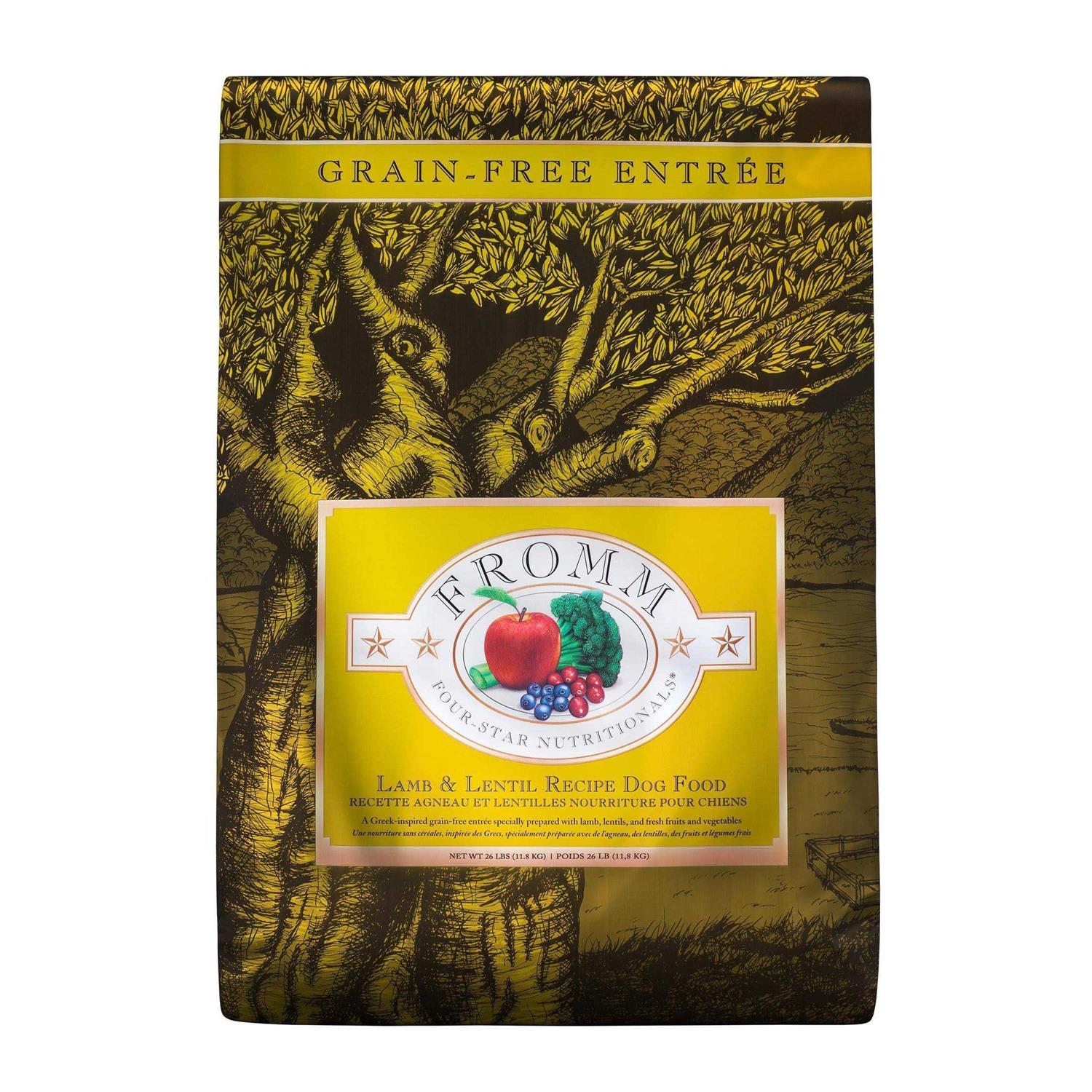 Fromm Four Star Lamb & Lentil Dog Food - Healthber