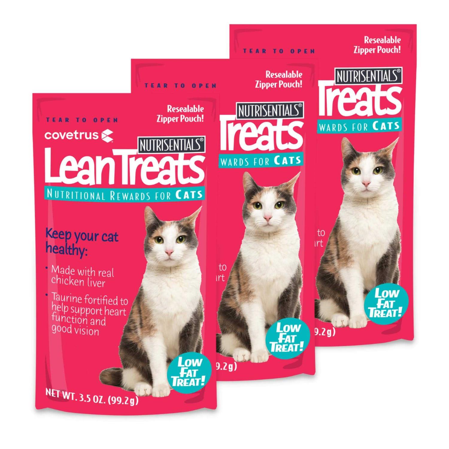 Covetrus Nutrisential Lean Treats for Cats Soft Cat Treats for Small - Healthber