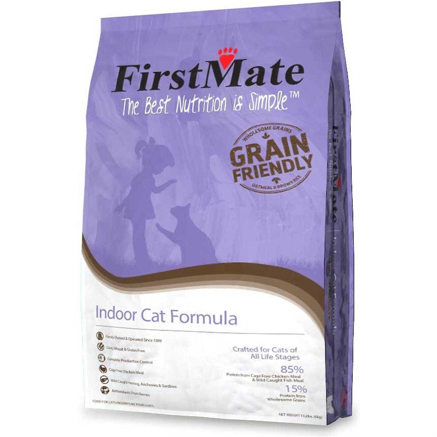 FirstMate Grain Friendly Indoor Cat Food - Healthber
