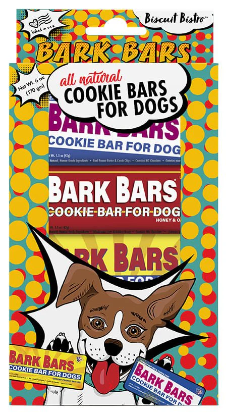 4-pk Bark Bars Cookie Bars, Variety Pack - Healthber