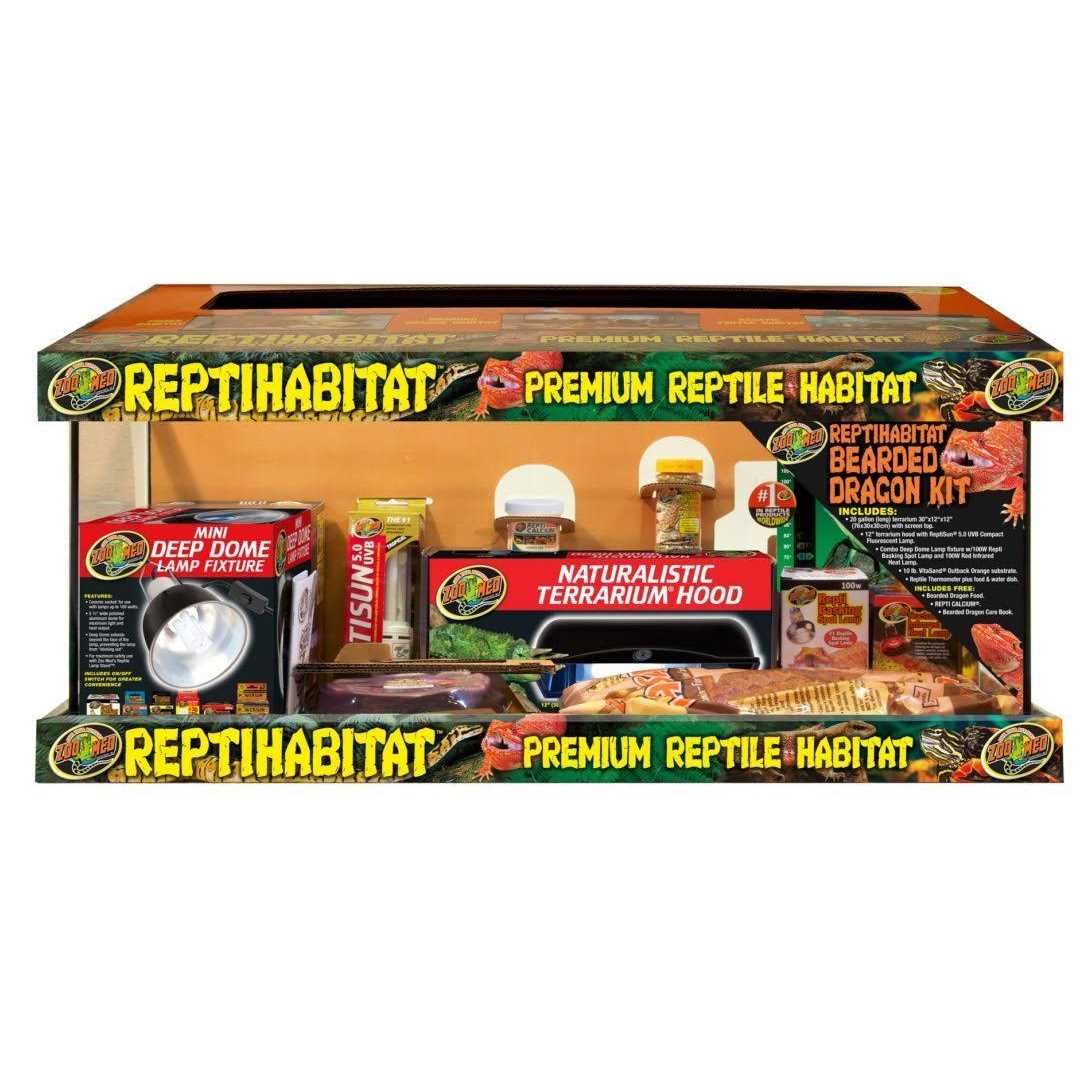 Zoo Med ReptiHabitat Bearded Dragon Kit - Healthber