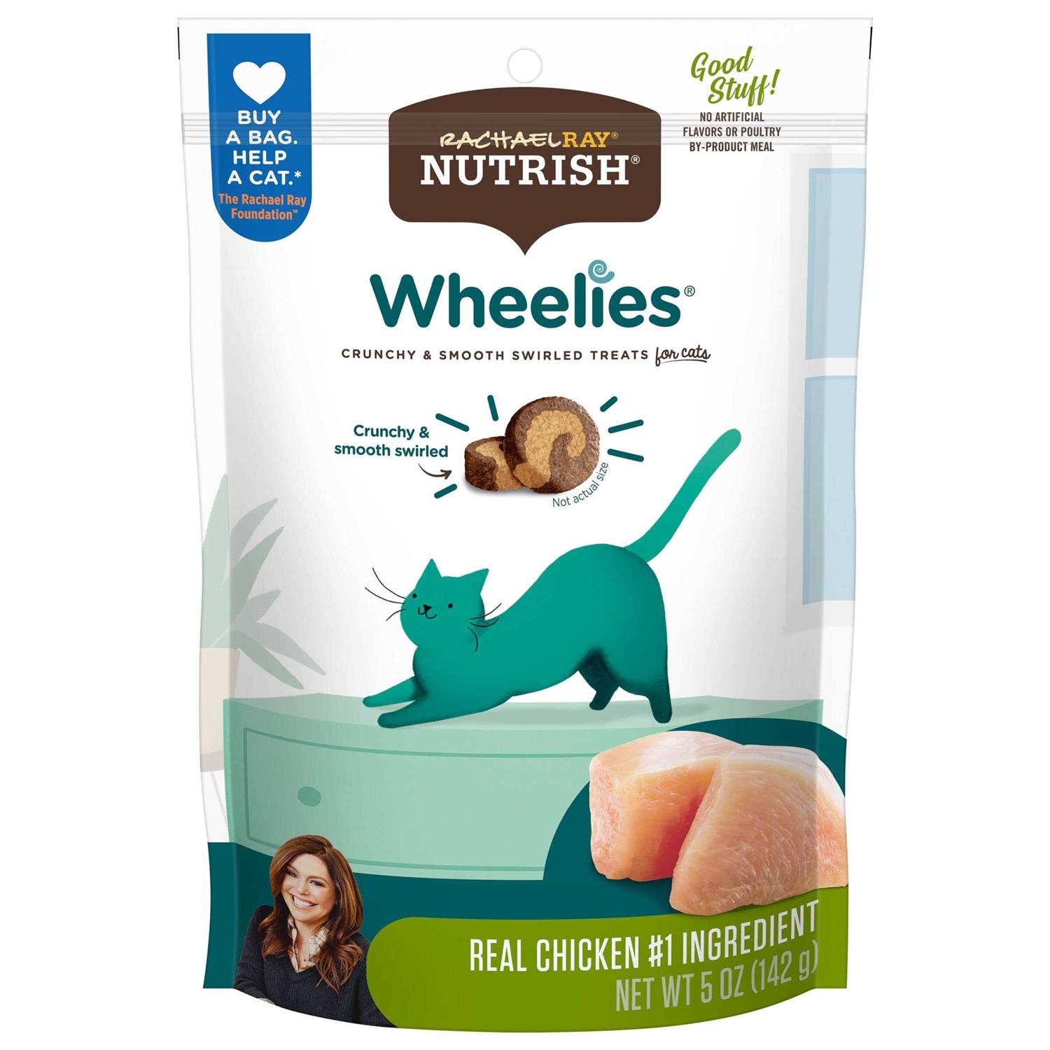 Rachael Ray Nutrish Wheelies Cat Treats - Healthber