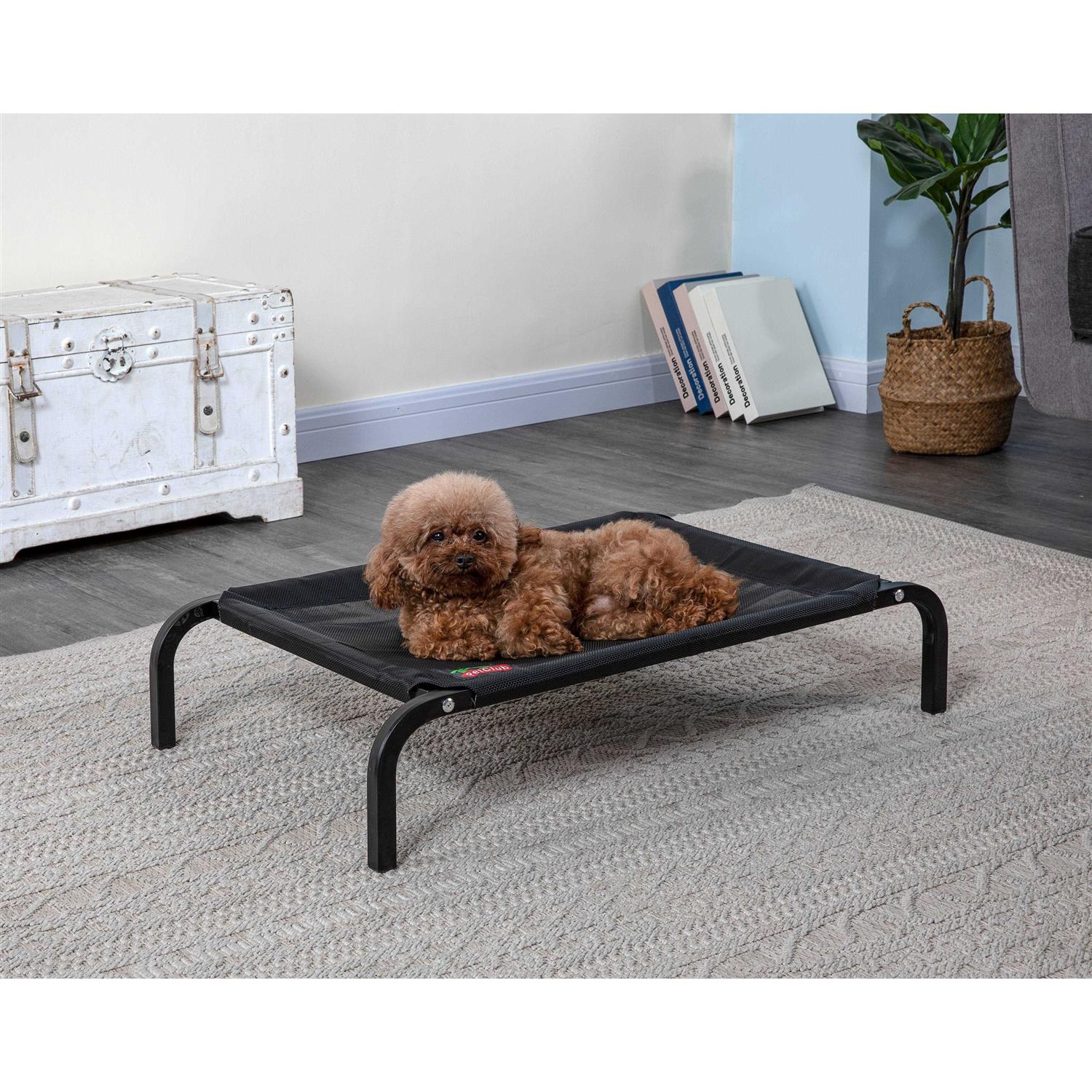 Go Pet Club Elevated Cooling Pet Cot Bed - Healthber