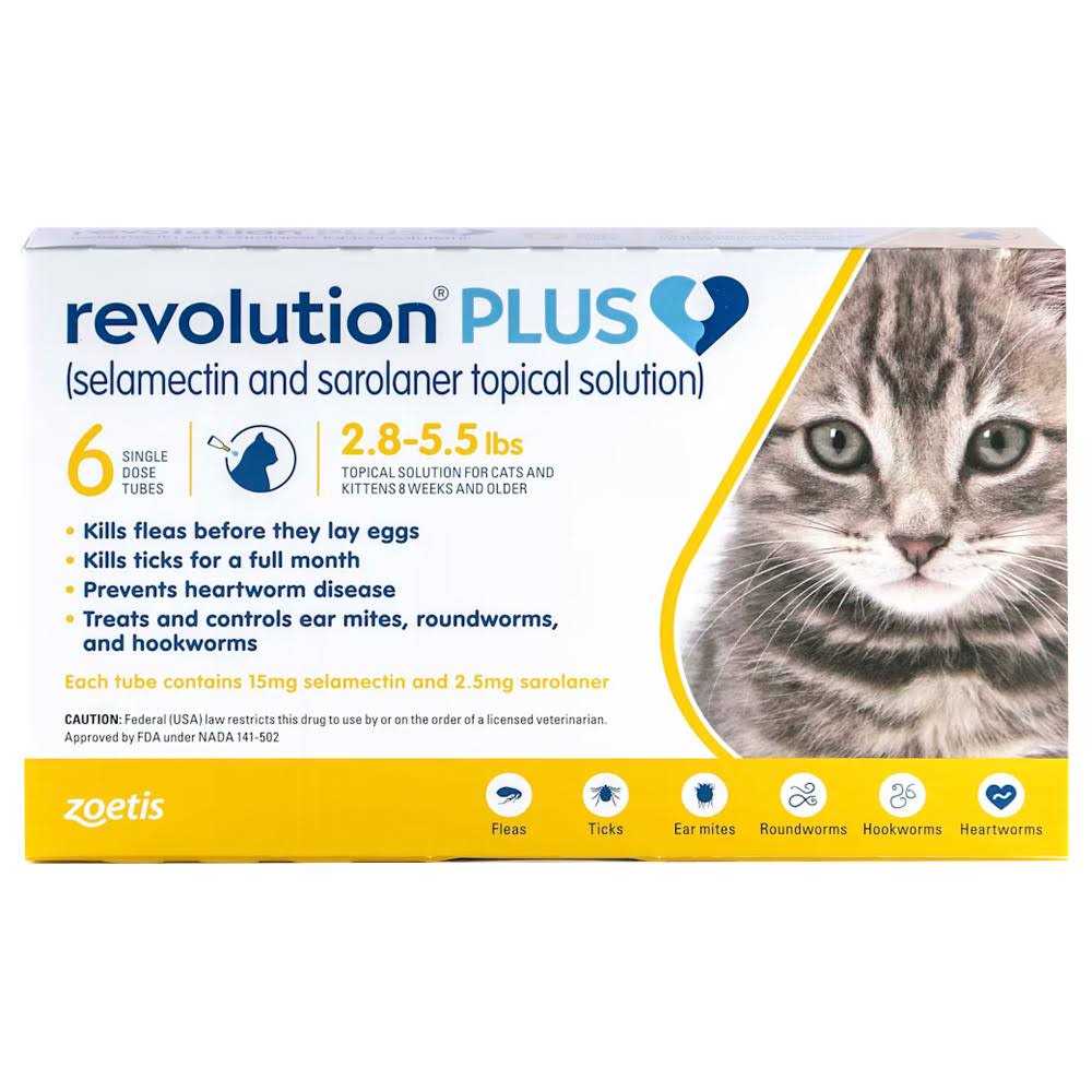 Revolution Plus Topical Solution for Cats - Healthber