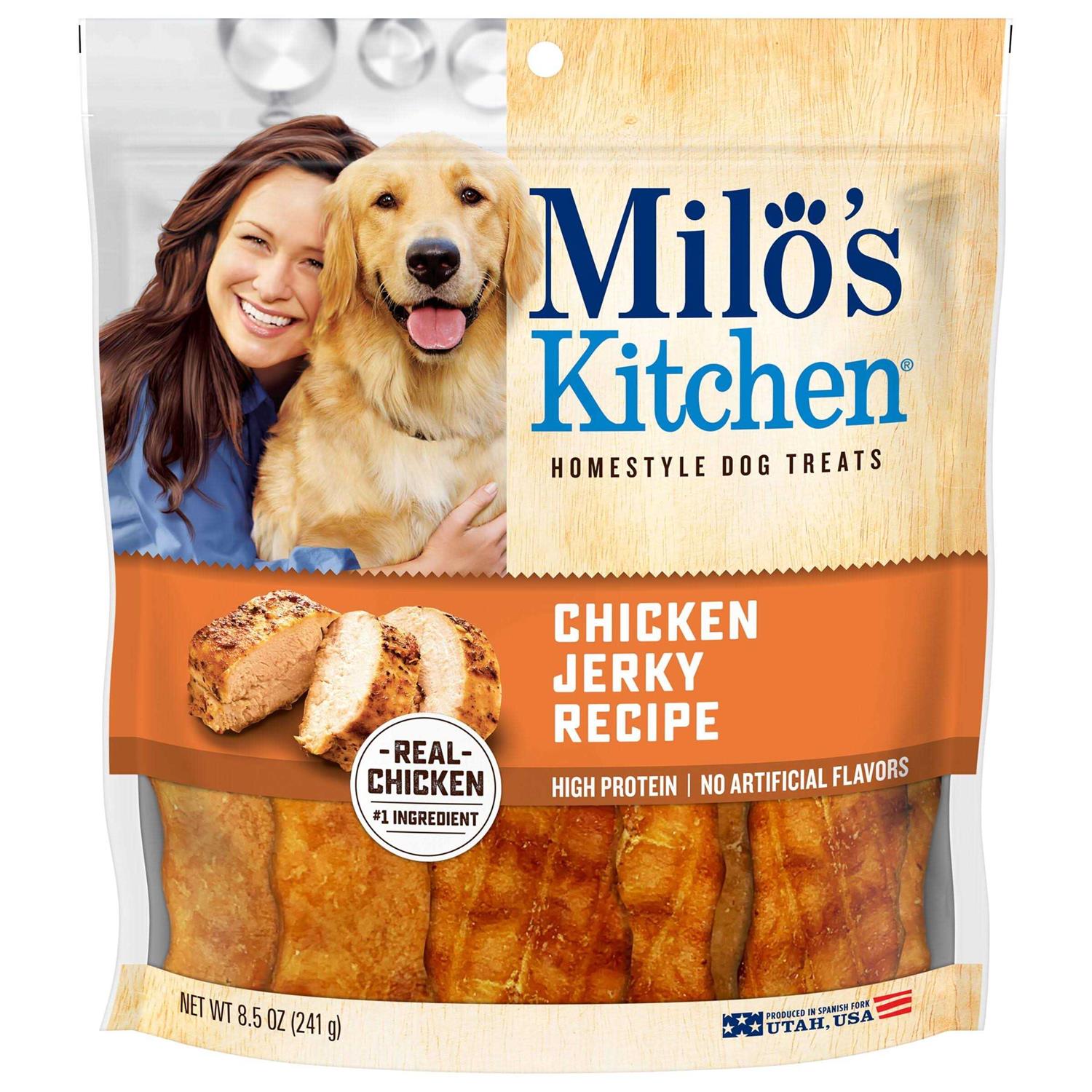 Milo’s Kitchen Chicken Jerky Dog Treats - Healthber