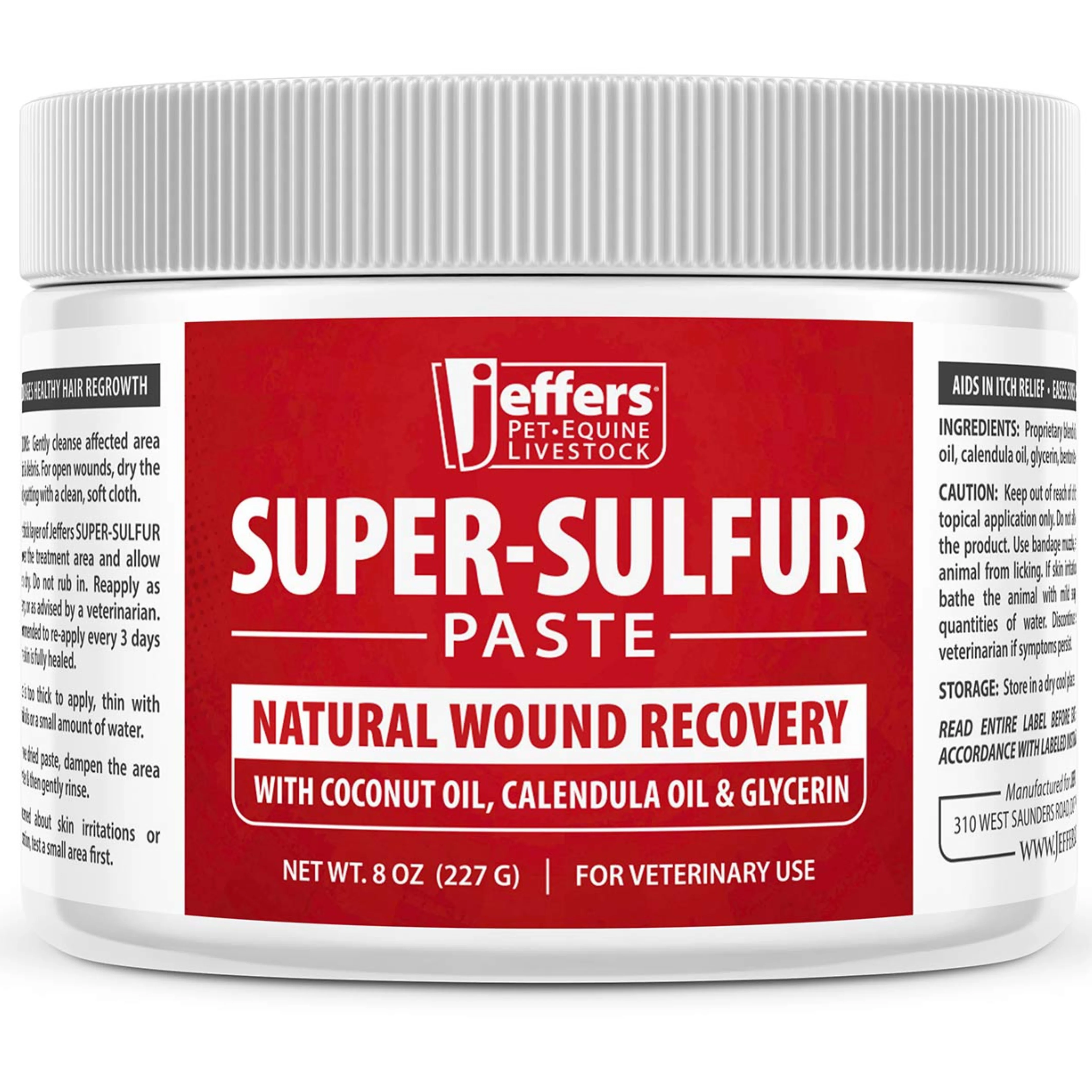 Super Sulfur Healing Paste, 8 oz - Healthber