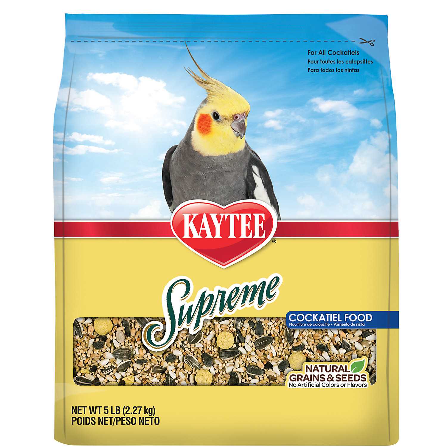 Kaytee Supreme Daily Blend Cockatiel Food - Healthber