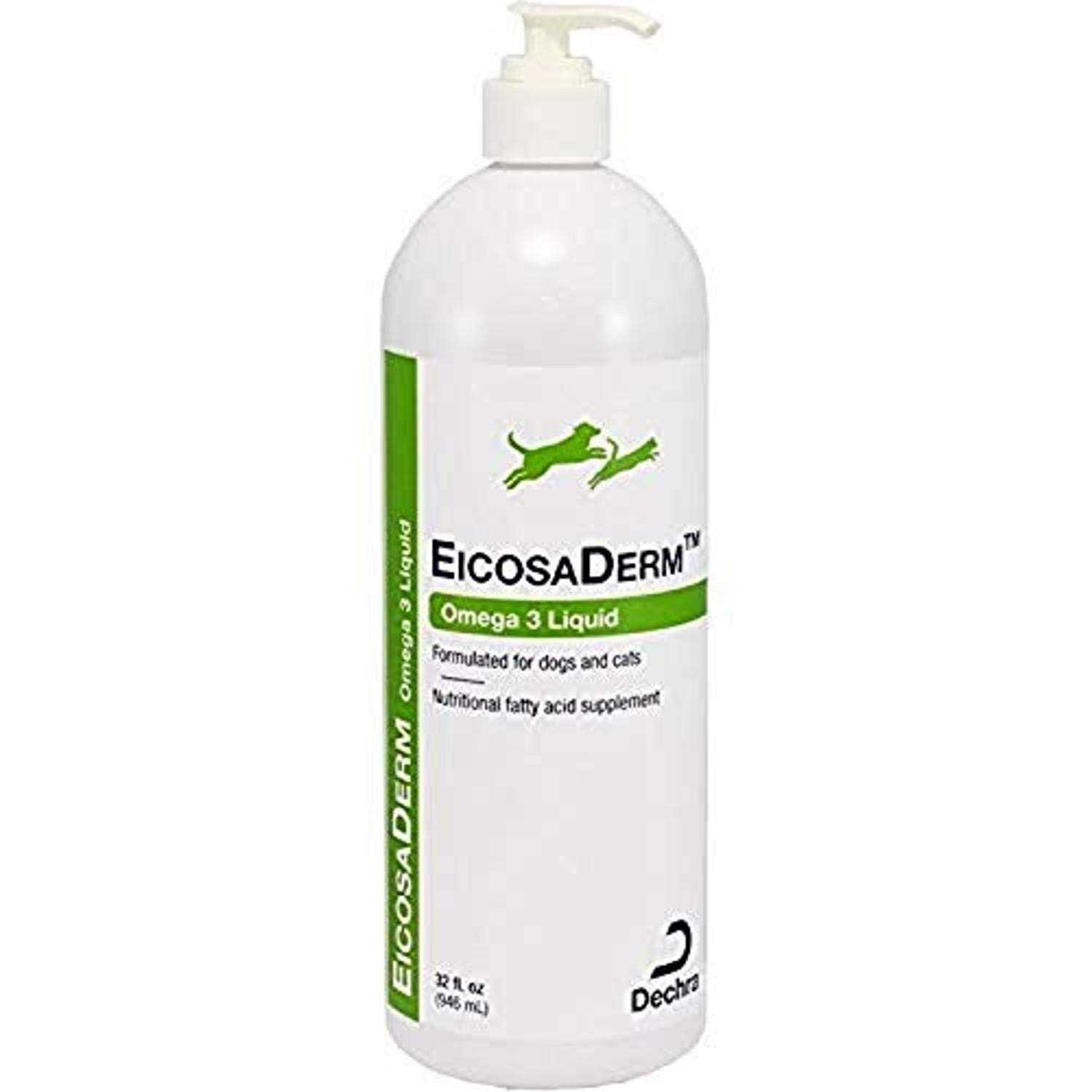 Dechra EicosaDerm Omega 3 Liquid for Dogs & Cats - Healthber