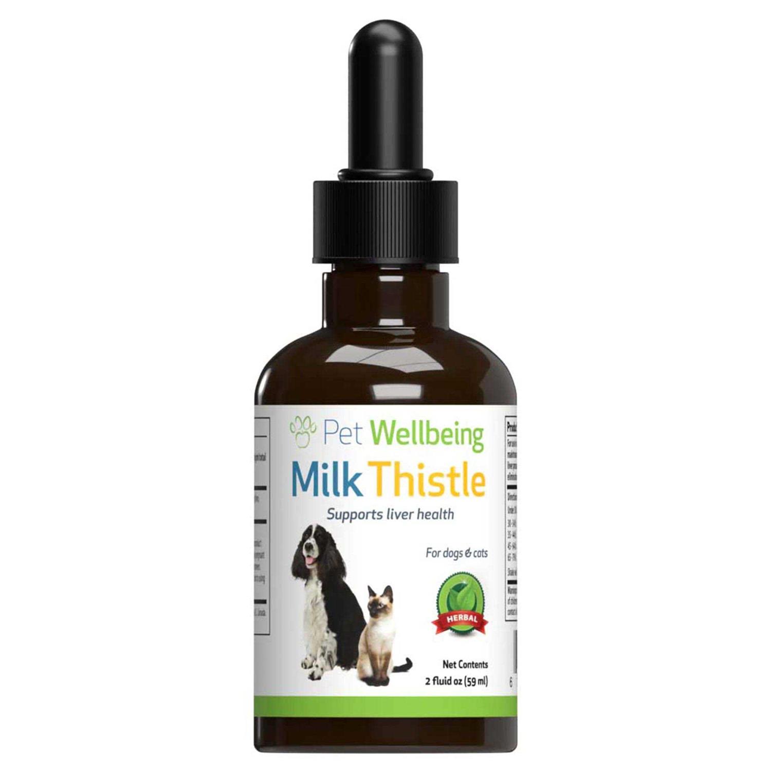 Pet Wellbeing Milk Thistle for Dogs - Healthber
