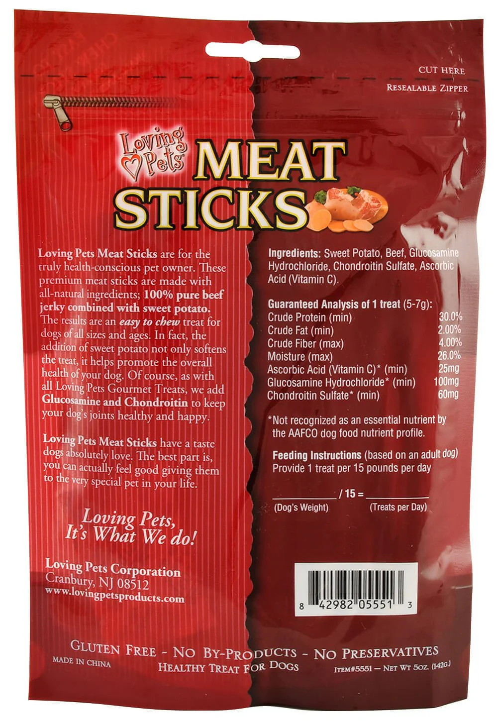 Loving Pets 100% All Natural Meat Sticks - Healthber