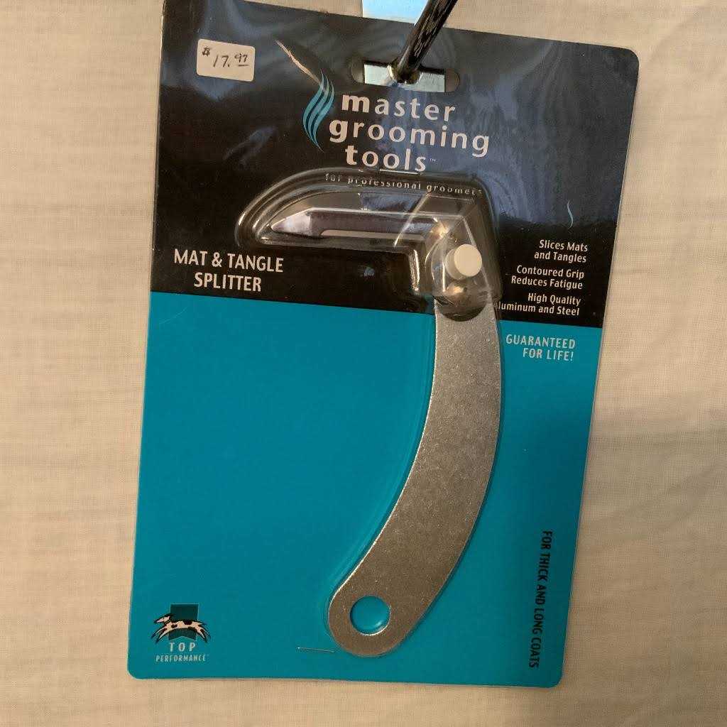 Master Grooming Tools Mat & Tangle Splitter - Healthber