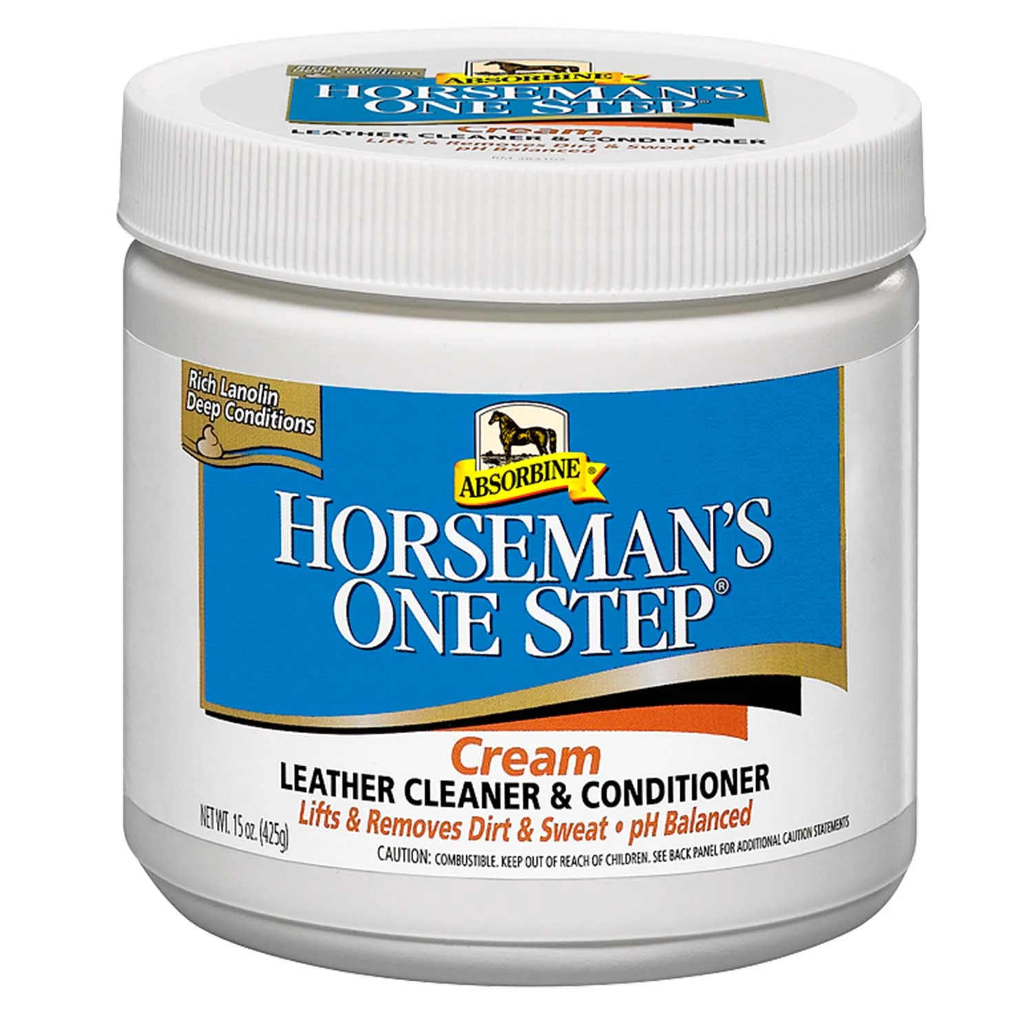 Horseman's One Step Leather Cleaner, 15 oz - Healthber