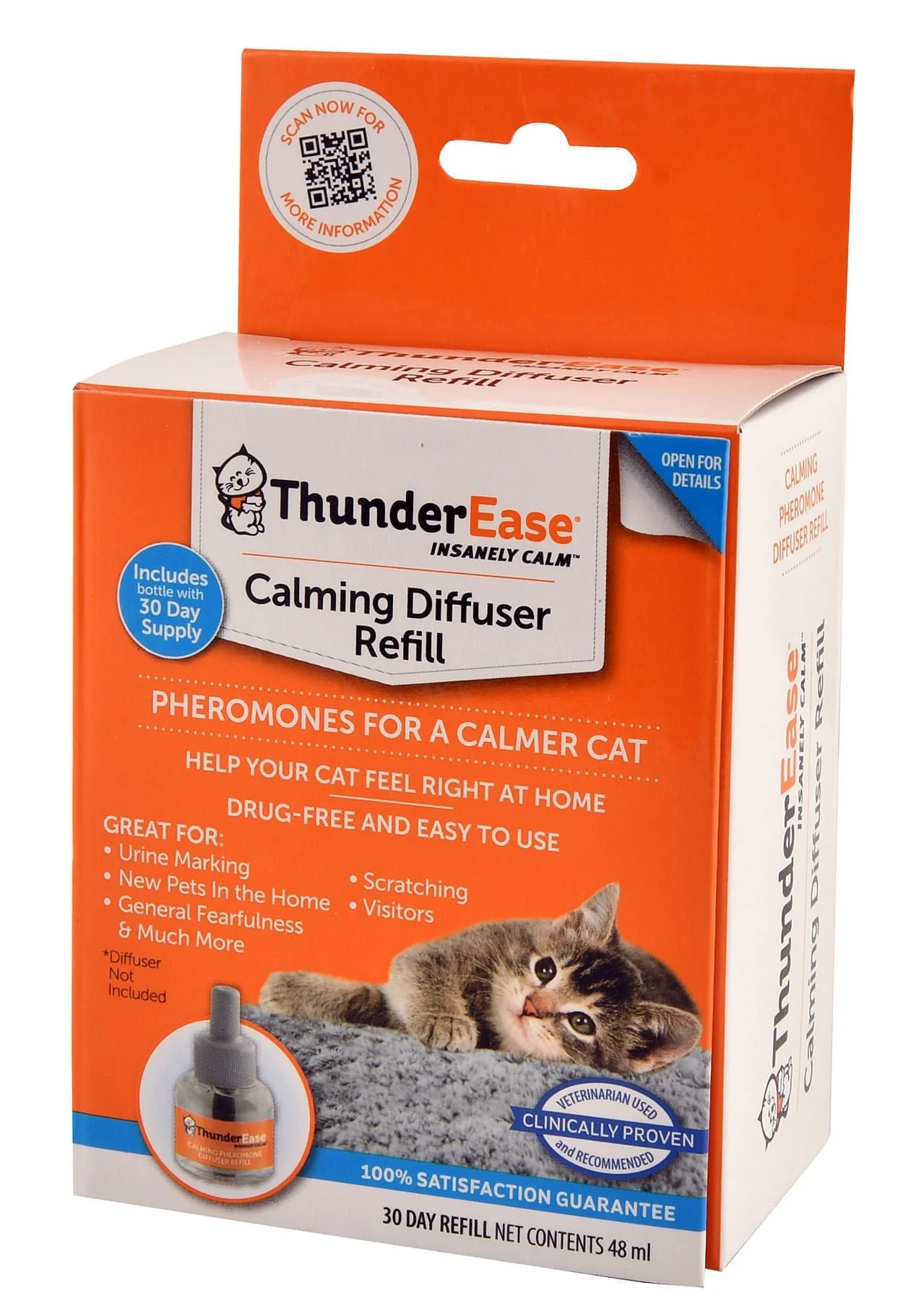 ThunderEase Cat Calming Diffuser Refill - Healthber