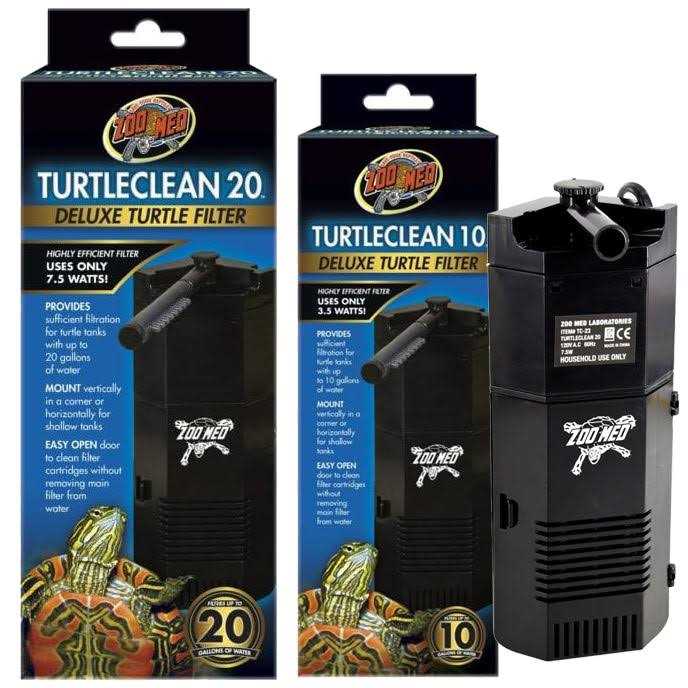 Zoo Med TurtleClean Deluxe Turtle Filter - Healthber