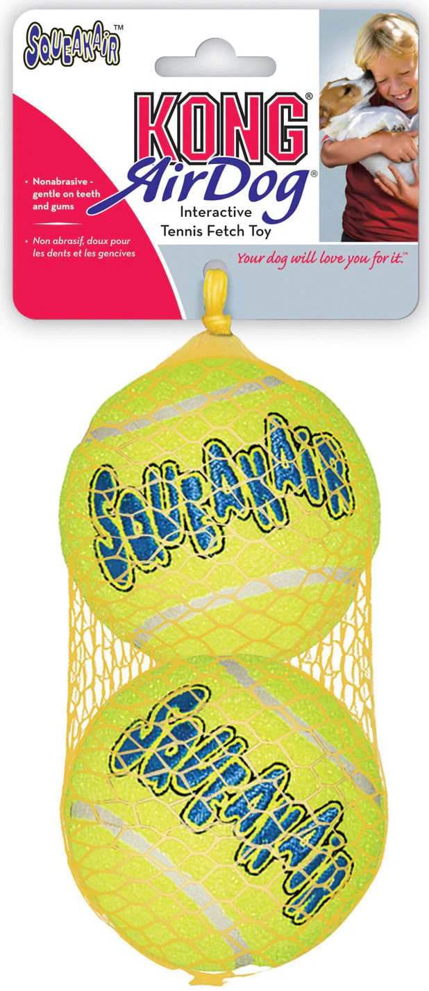 KONG SqueakAir Tennis Ball - Healthber