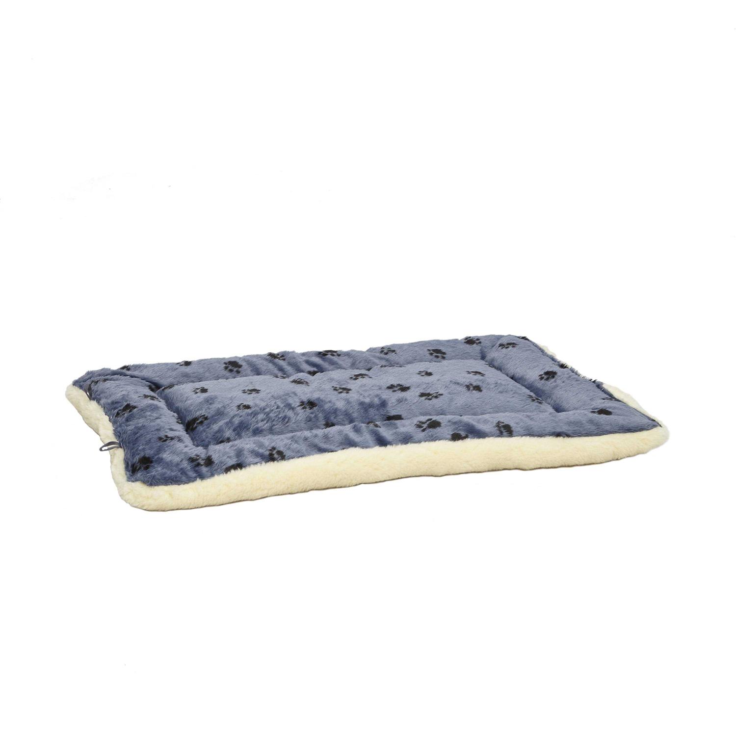 Midwest Reversible Paw-Print Pet Bed - Healthber
