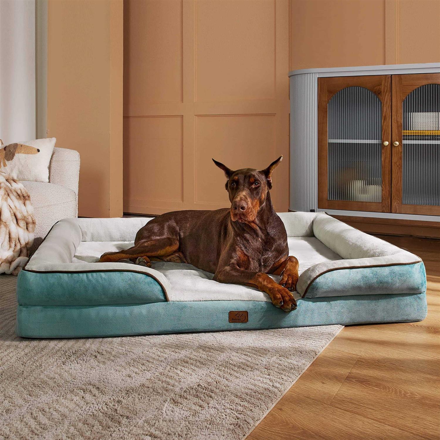 Bedsure Orthopedic Dog Bed Dogs Dog Bed Sofa Washable - Healthber