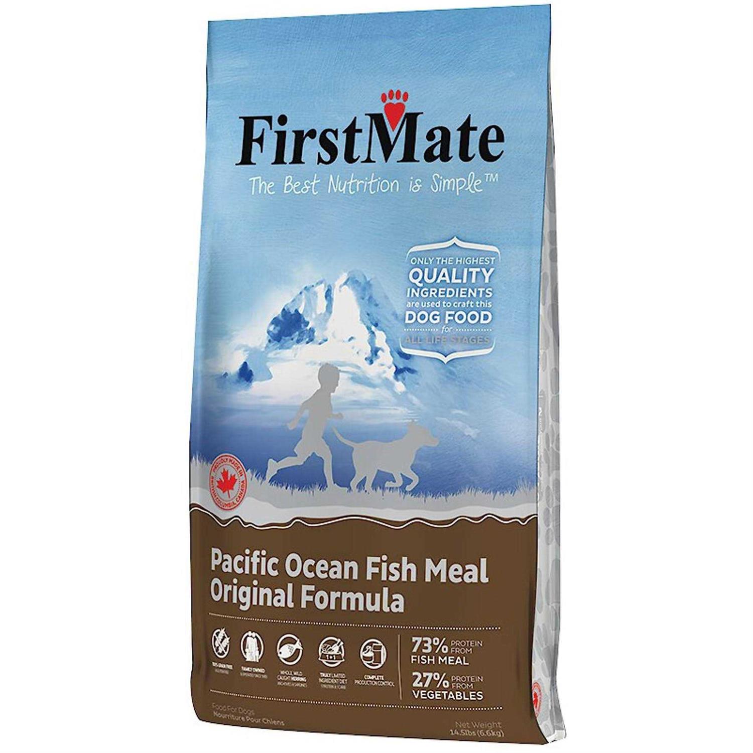 FirstMate Grain Free Pacific Ocean Fish Meal Original Formula Dog Food - Healthber