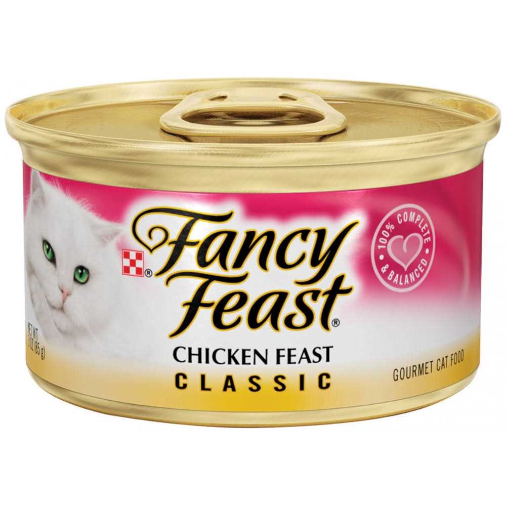 Fancy Feast Classic Pate Chicken Feast Wet Cat Food - Healthber
