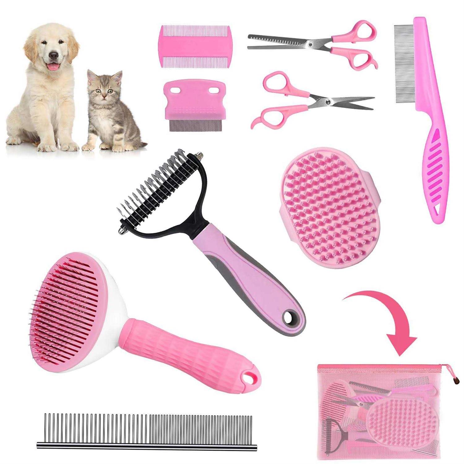 aiolpy ultimate dog Grooming Brush shedding kit complete Grooming solution for shedding dogs - Healthber