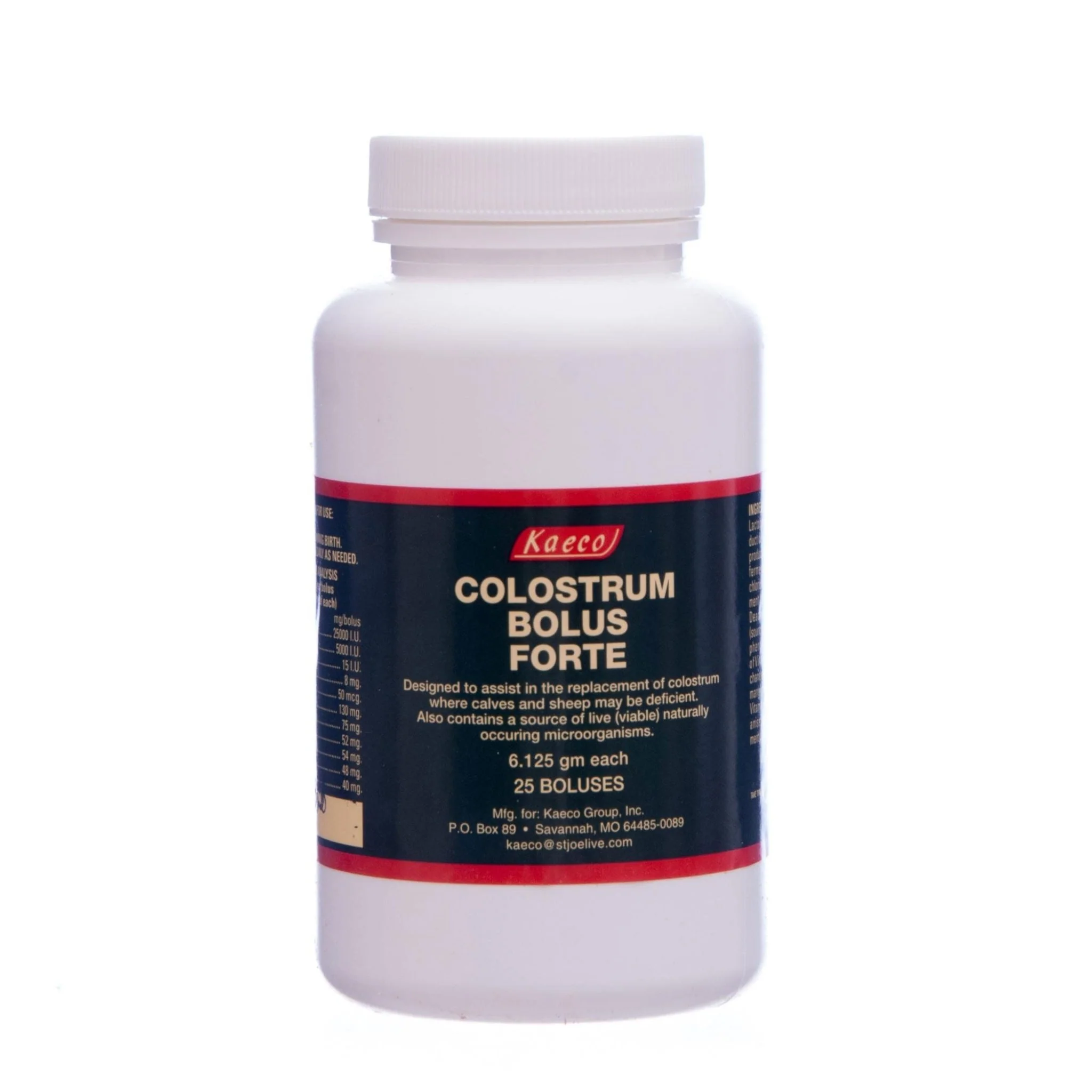 Kaeco Colostrum Bolus Forte, Colostrum Supplement, 25 pk - Healthber