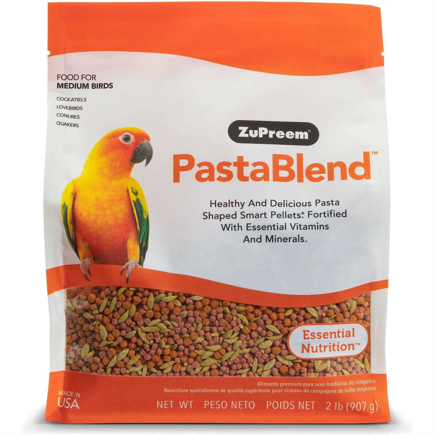 ZuPreem PastaBlend Food for Medium Birds - Healthber
