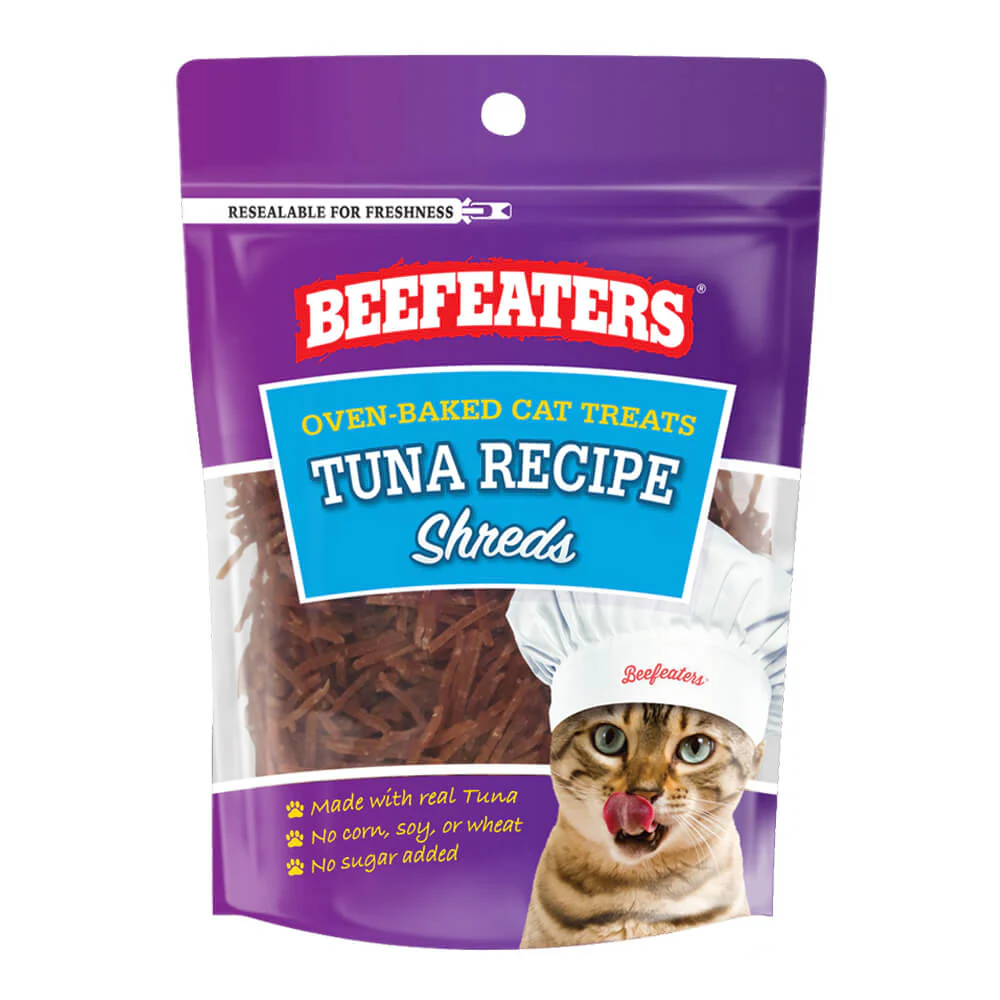 Beefeaters Tuna Shreds, 1.41 oz, Case of 12 - Healthber