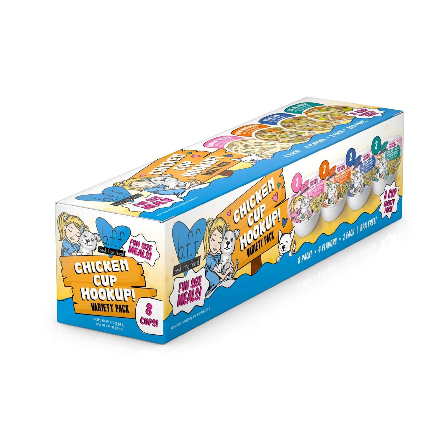 Weruva Best Fido Friend Fun Size Meals Chicken Cup Hookup - Healthber