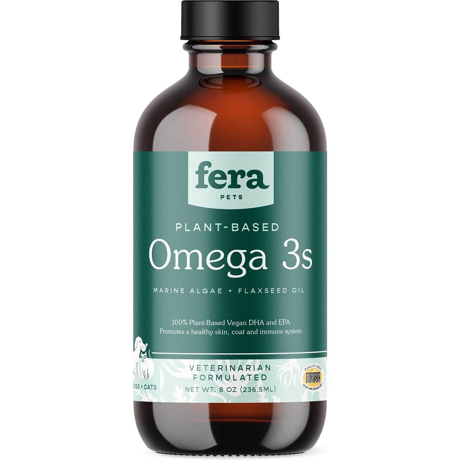 Fera Pet Organics Vegan Omega-3 6, 9s Algae Oil - Healthber