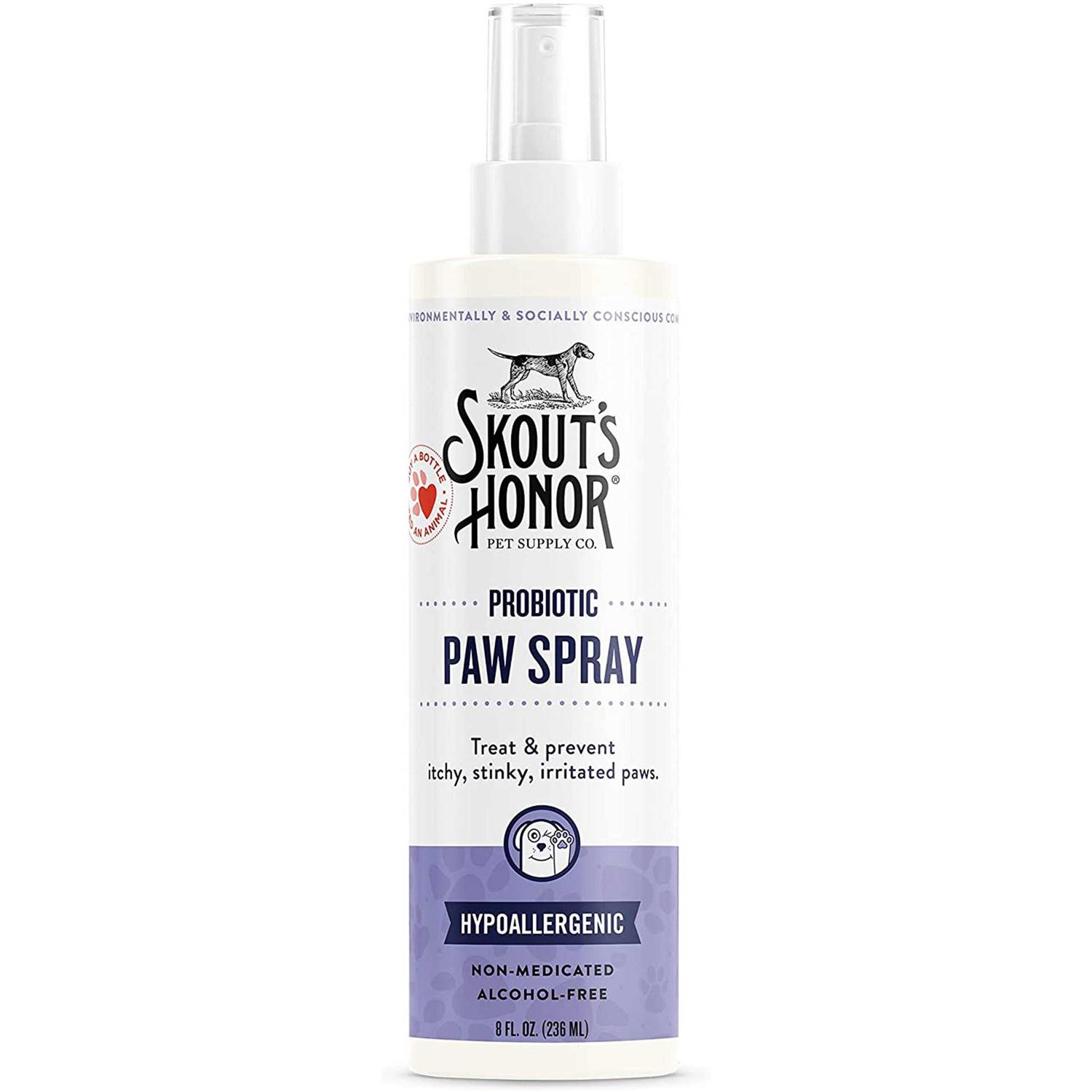 Skout’s Honor Probiotic Paw Spray - Healthber