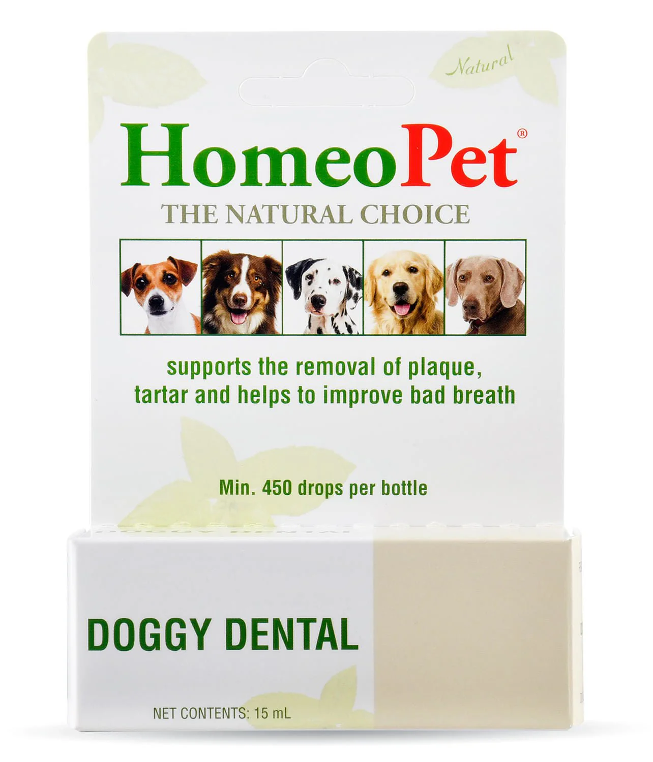 HomeoPet Doggy Dental, 15 mL - Healthber