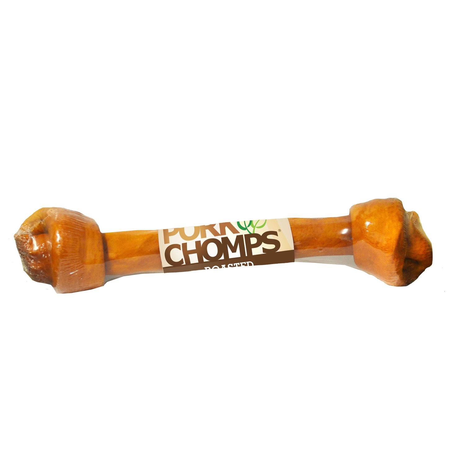 Pork Chomps Roasted Knot Bone 20 Dog Chew - Healthber