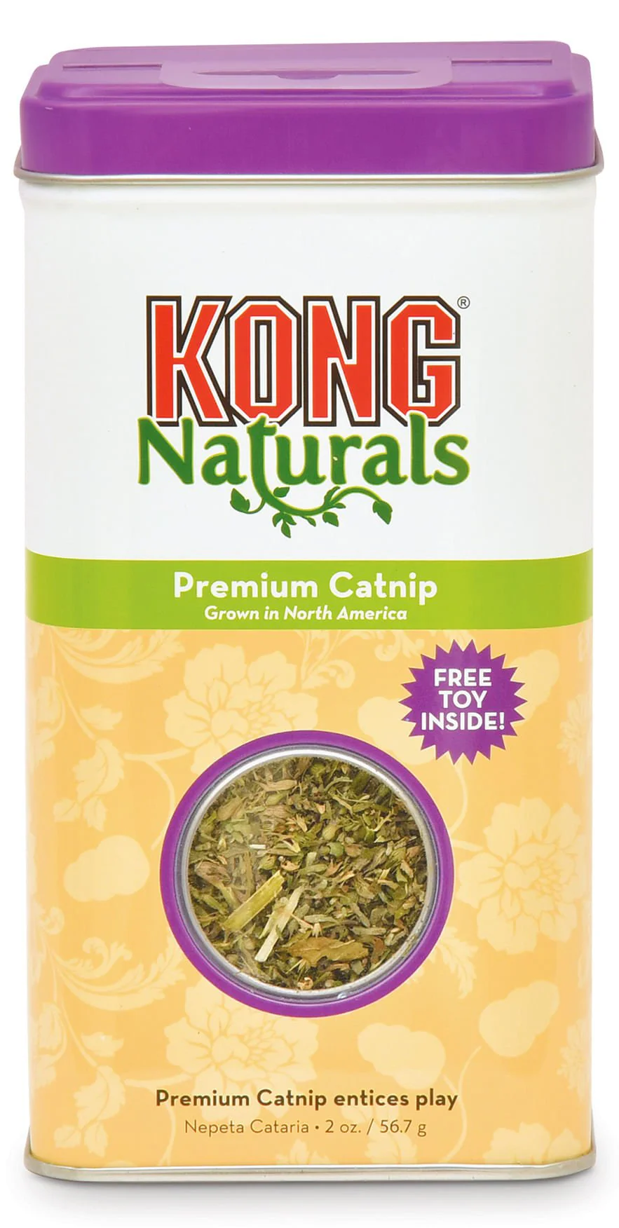 KONG Naturals Premium Catnip, 2 oz - Healthber