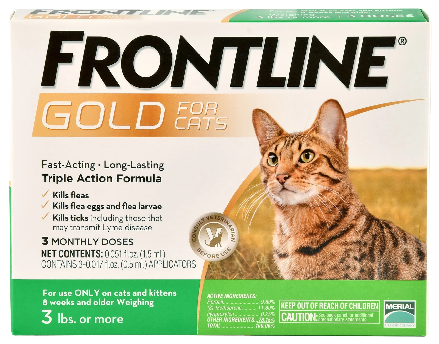 Frontline Gold for Cats - Healthber