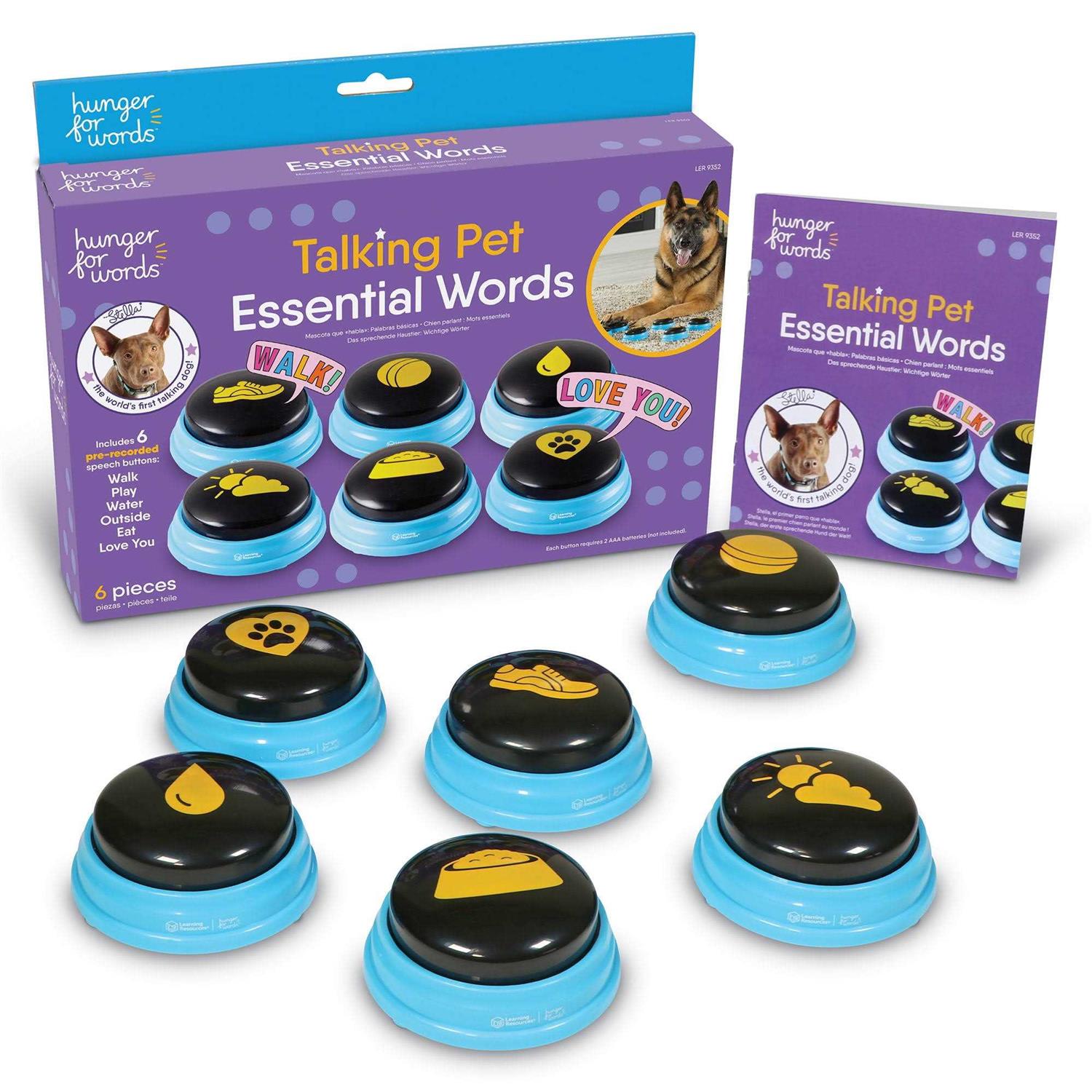 Hunger for Words Talking Pet Essential Words - Healthber