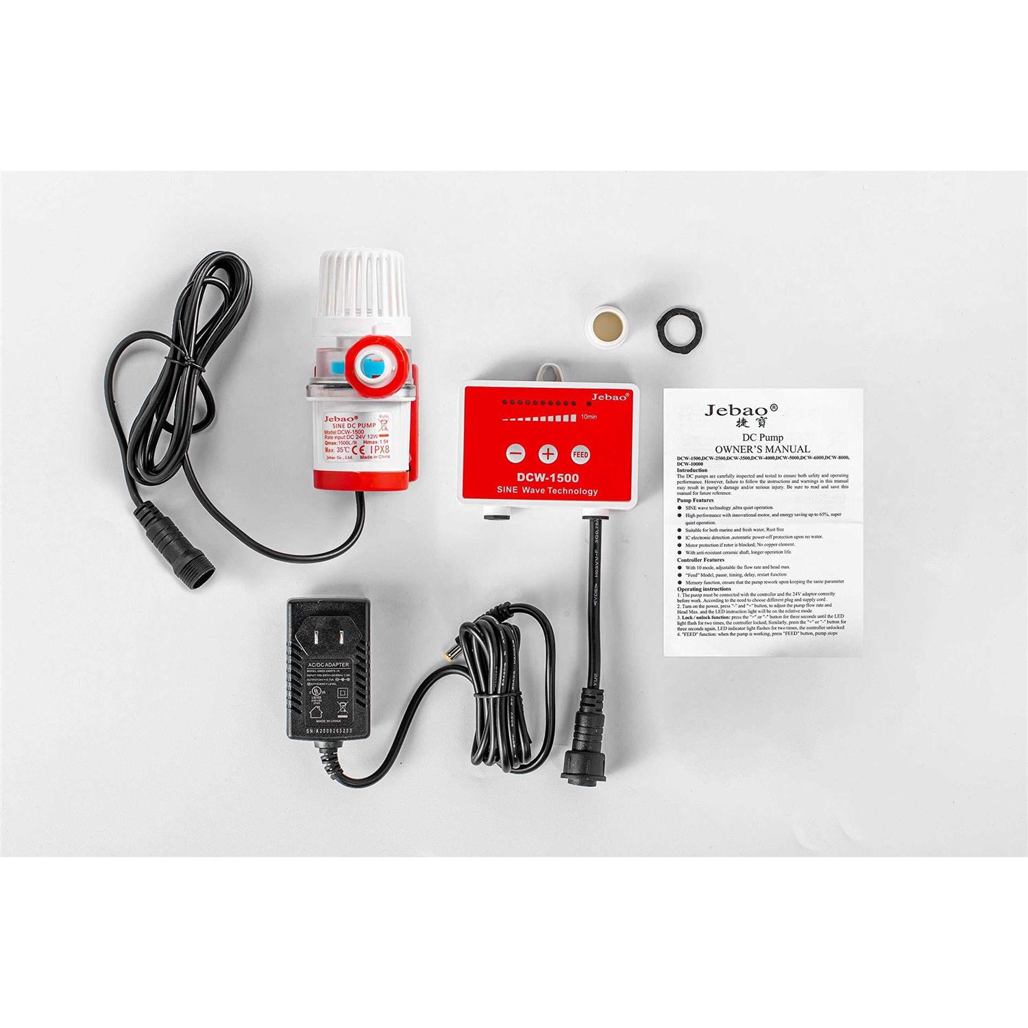 Jebao Dcw Sine DC Controllable Water Pump - Healthber
