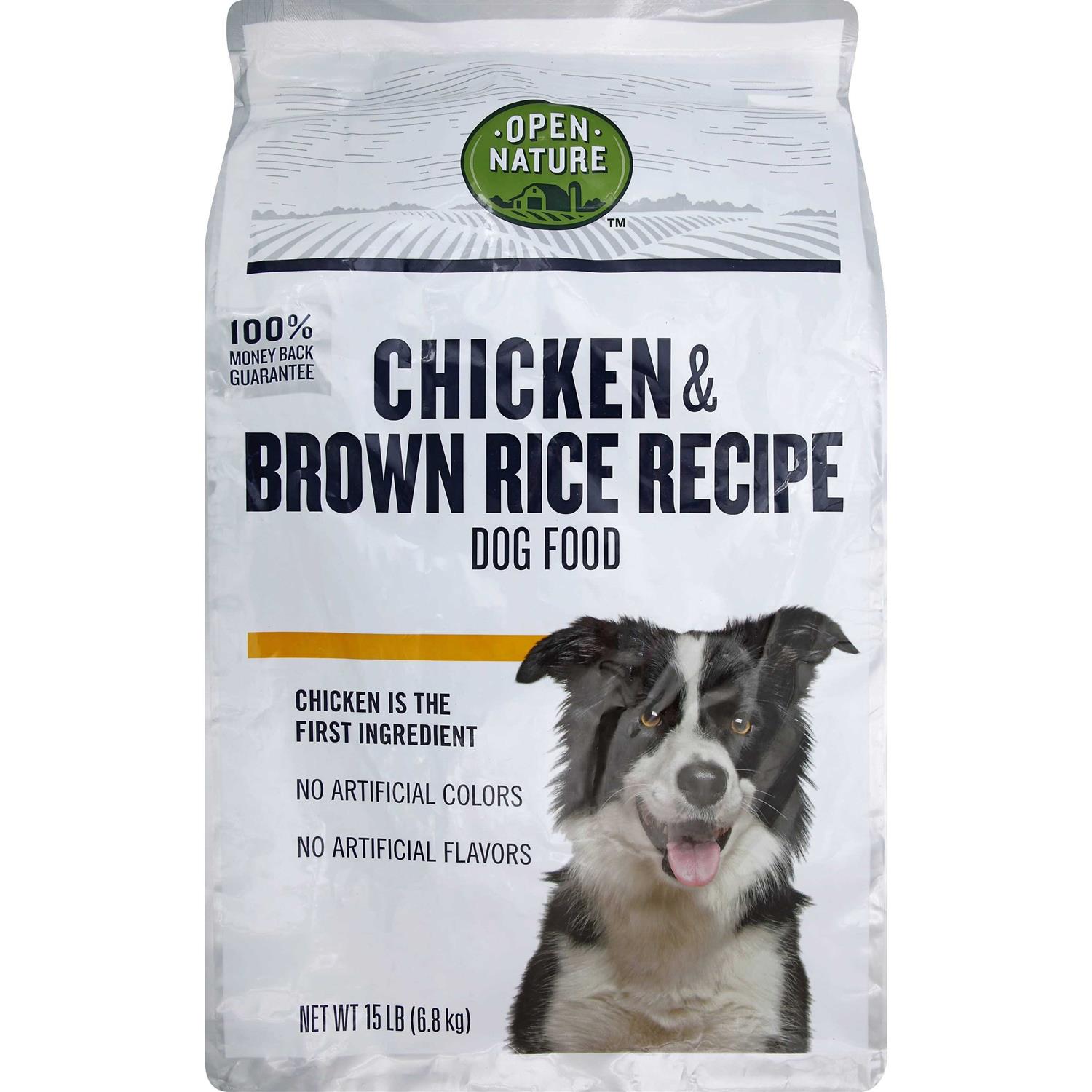 Open Nature Chicken & Brown Rice Recipe Dry Dog Food - Healthber