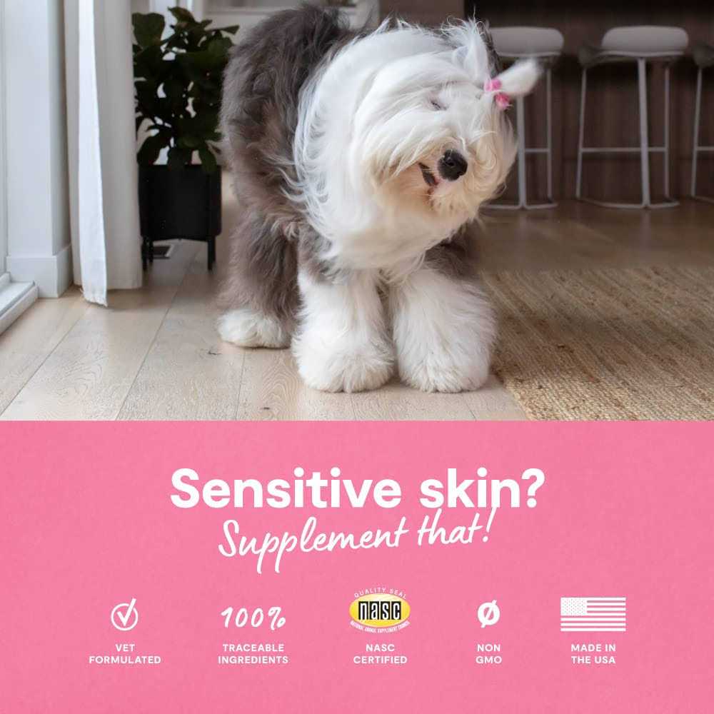 Open Farm Skin & Coat Supplement Chews for Dogs - Healthber
