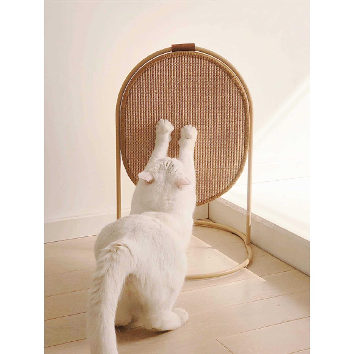 ms!make sure cat scratching post three modes cat scratcher - Healthber