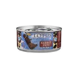 Lotus Grain Free Rabbit Pate Canned Cat Food - Healthber