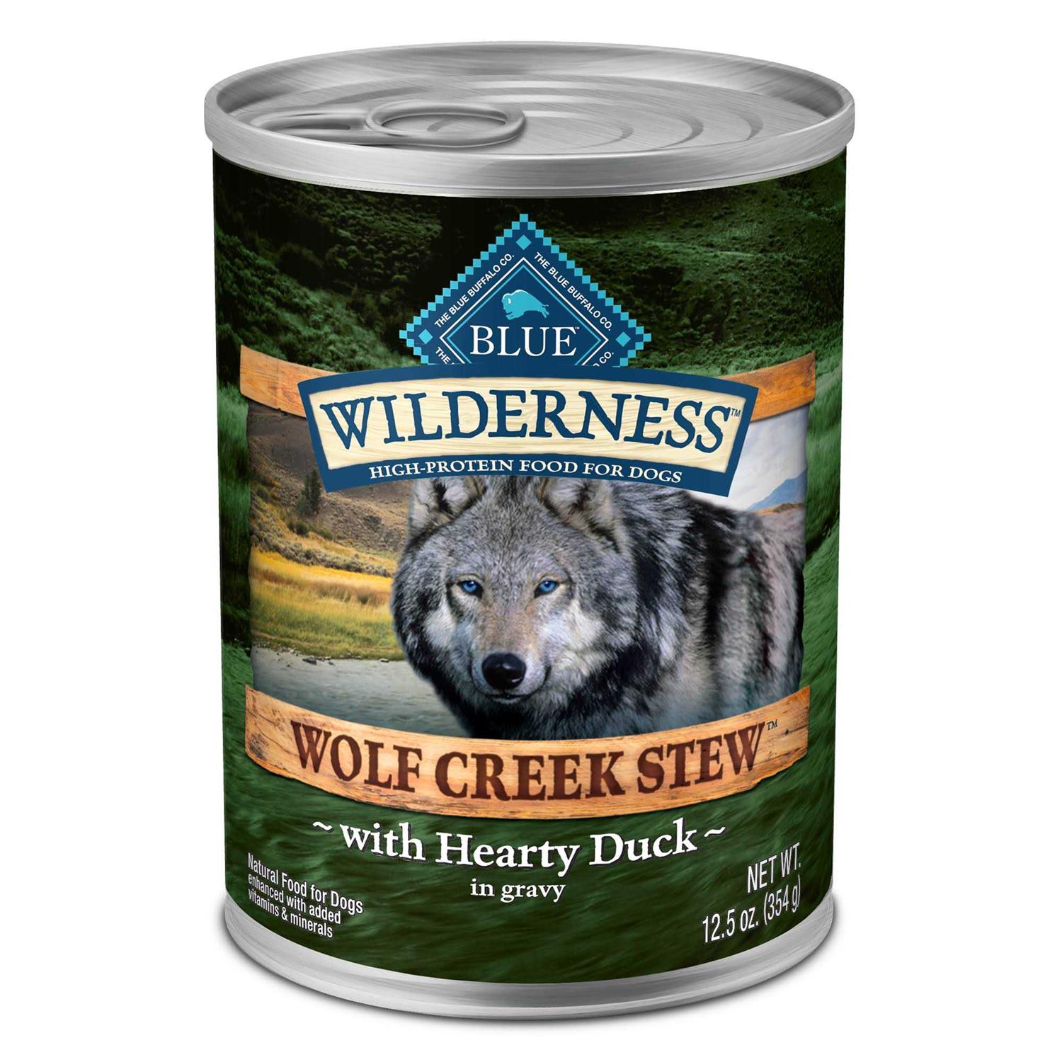 Blue Buffalo Wilderness Wolf Creek Stew Dog Food - Healthber