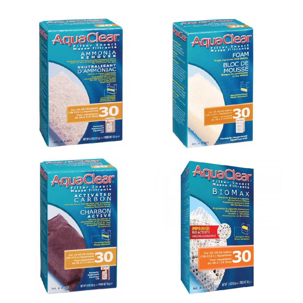 Aquaclear 30 Biomax Filter Insert - Healthber