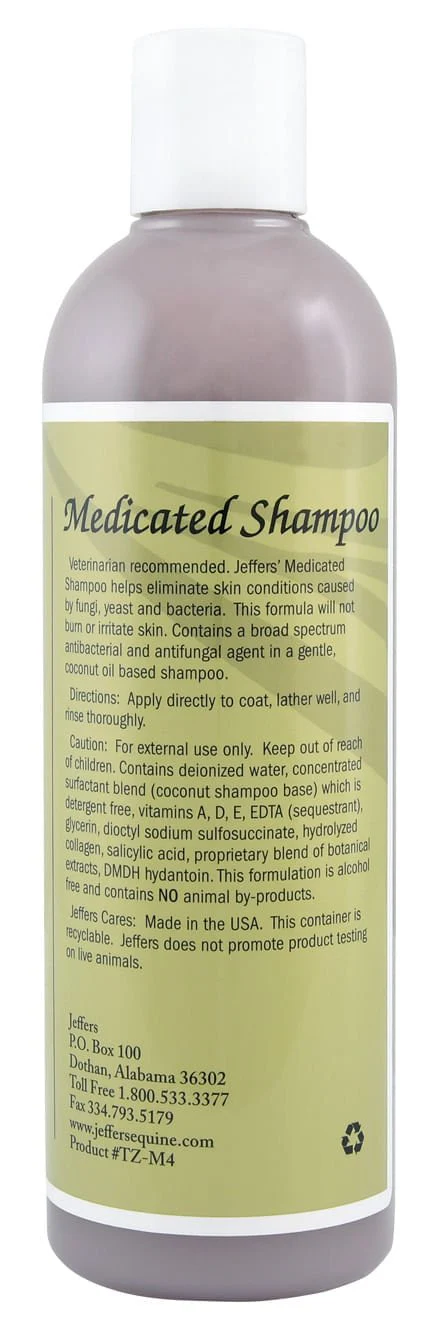 Antibacterial & Antifungal Medicated Shampoo for Horses - Healthber