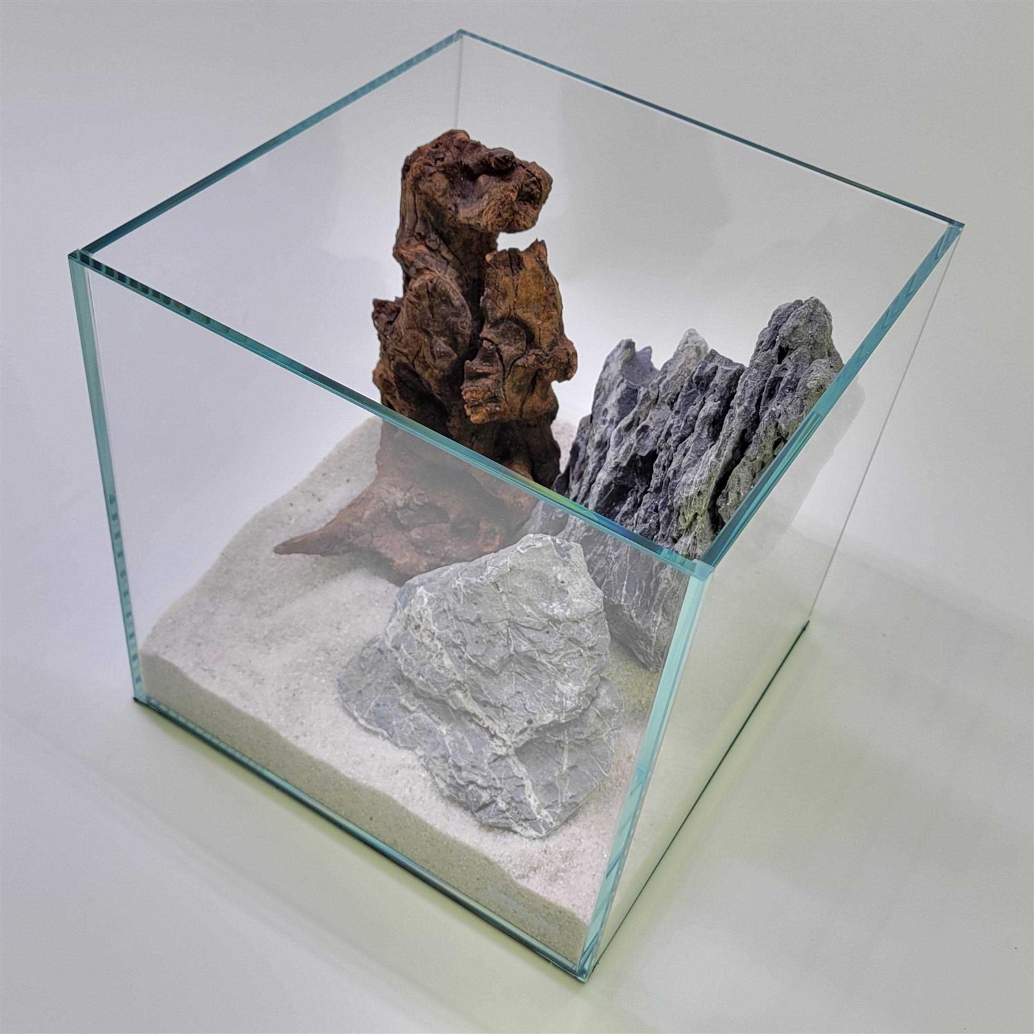 Lifegard Nano Cube Low Iron Ultra Clear Glass Tank - Healthber