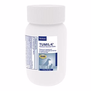 Rx Tumil-K (potassium gluconate) Tablets for Cats & Dogs - Healthber