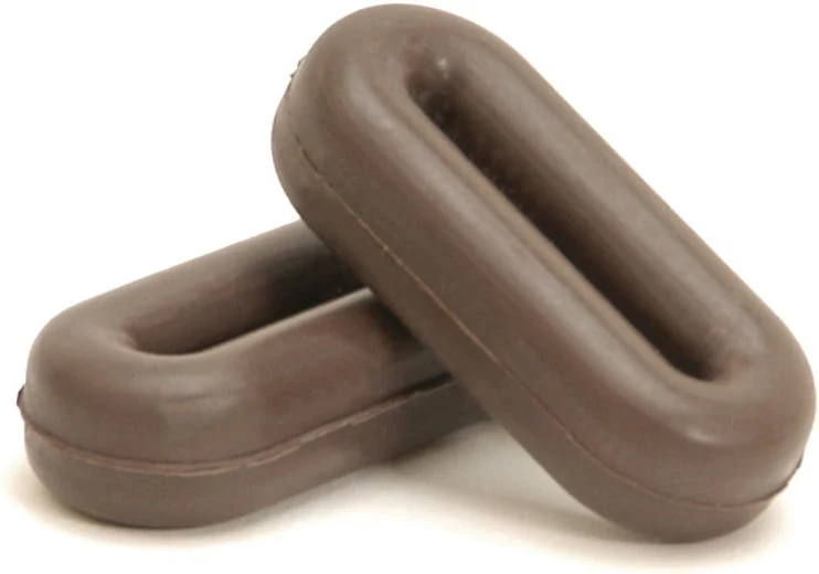 Equine Rubber Martingale Rein Stops, 2 Pack - Healthber