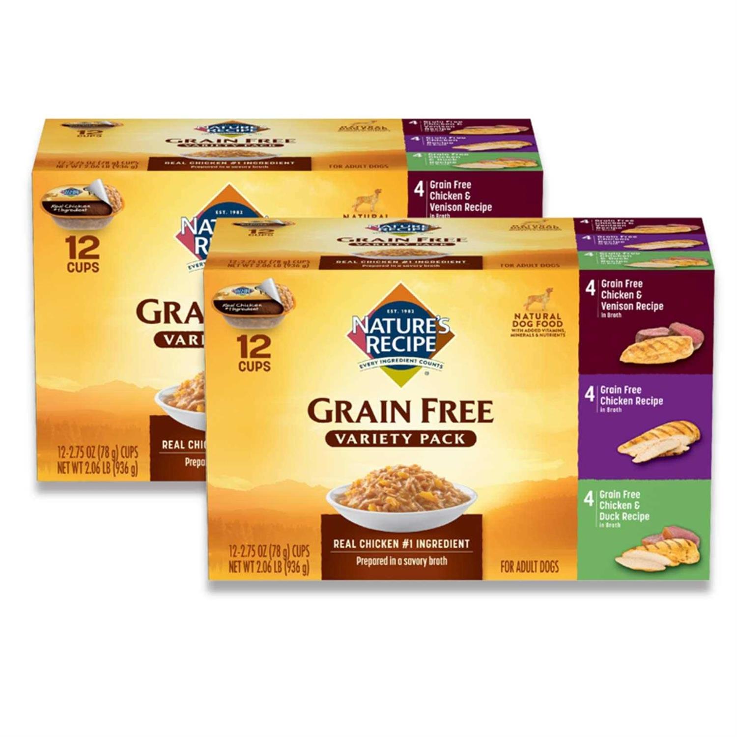 Nature’s Recipe Grain Free Wet Dog Food - Healthber