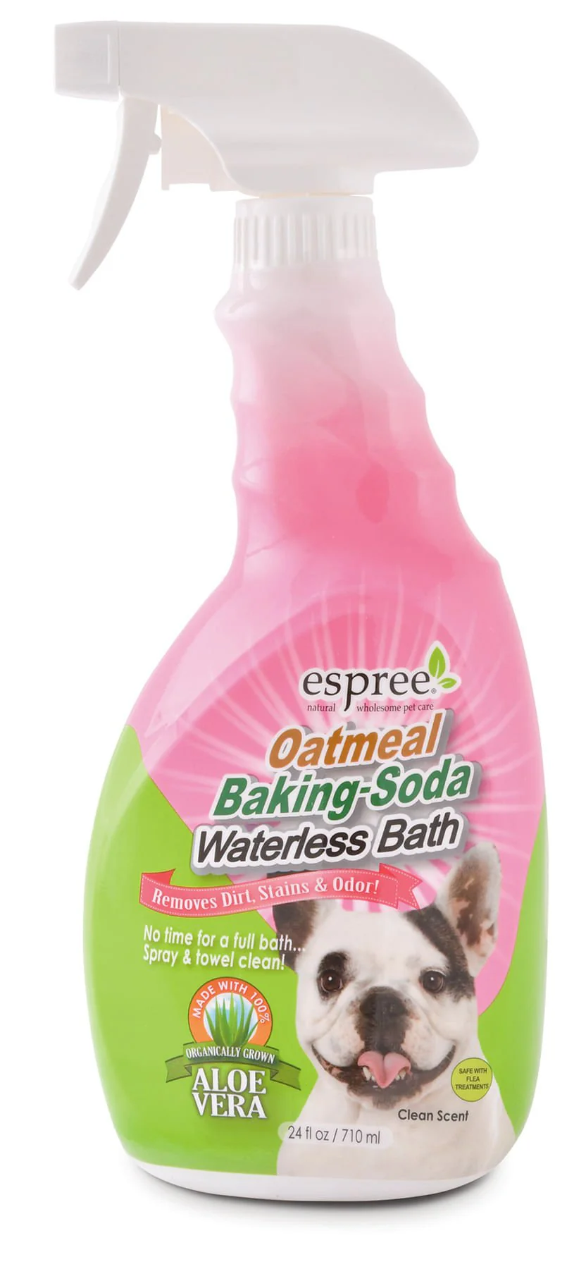 Espree Oatmeal Baking Soda Waterless Bath, 24 oz - Healthber